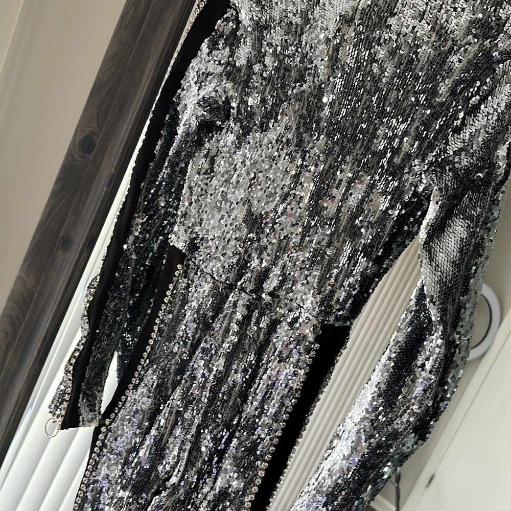 Sequin/Rhinestone Custom Jumpsuit Size Xs - image 7